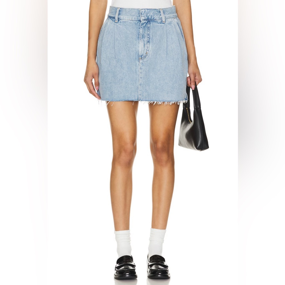 Agolde Becker Demin Skirt